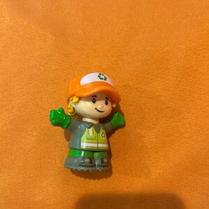 Fisher Price Little People Recycle Man Figure